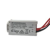 Zigbee Push Button Dimmer Mechanism - Australian Standard Fit Type 30 Switch Plate - SR-ZG2835PAC(AU)