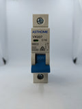 Asthome MCB Single Pole C Curve 6ka Circuit Breaker (10A, 16A, 20A)
