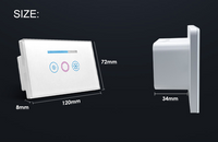 Wifi Dimmer -  RGB Backlight Adjustable - 2025 MODEL SAA APPROVED