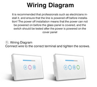 Wifi Dimmer -  RGB Backlight Adjustable - 2025 MODEL SAA APPROVED