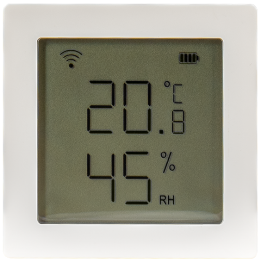 Zigbee Battery Powered Temperature & Humidity Sensor – Asthome Smart ...