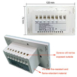 1-4 Gang ZIGBEE (NO NEUTRAL) ENDURE RANGE Multi Colour Smart Switch Glass SAA Approved for Australia (Black Or White)