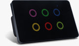 Zigbee 1 - 6 Gang Switch BLACK Range WHITE with RGB Backlight - Australian SAA Certified