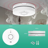 240V Wireless & Wired Interlink Photoelectric Smoke Alarm - Australian Certified