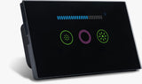 Wifi Dimmer Switch - RGB Backlit [White & Black] - Australian Certified