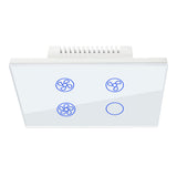 Zigbee Fan & Light 3 Speed Control Switch BLACK - Endure MII Range - RCM Australian Certified