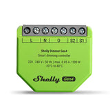 Shelly Dimmer Gen4 Zigbee Matter Wifi Bluetooth Switch 1 Gang