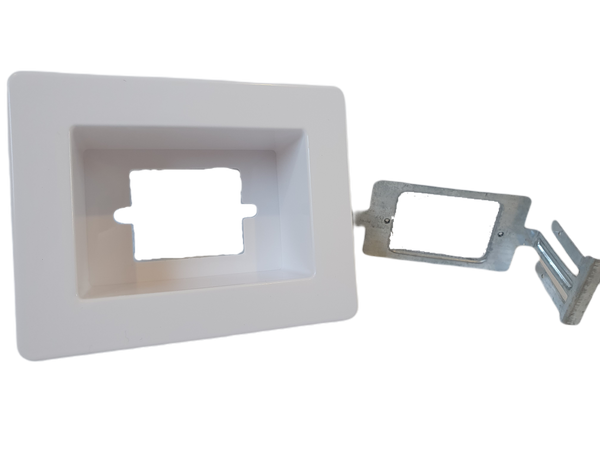 Recessed Mounting Point for Standard Wall Plate Size