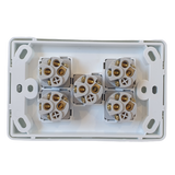 NLS 5 Gang Switch 10A Horizontal