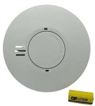 Asthome 240V Photoelectric Smoke Alarm with 10 year Lithium Battery – Interconnect – Australian Standards Approved